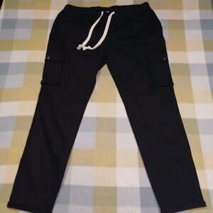 K. Jordan Womens Cargo Pull Up Jeans